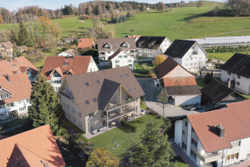 Neubau MFH, Ehrikon – Gut eingebettet ins Dorfbild