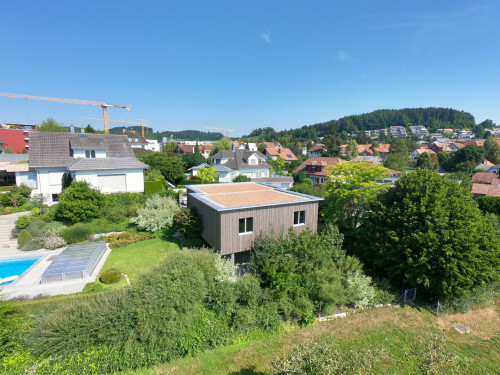 Neubau Garagen, Eschlikon - Wenn der Autoabstellplatz zum Blickfang wird
