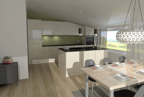 Neubau MFH, Bettwiesen – Es entstehen neue Betten auf grüner Wiese