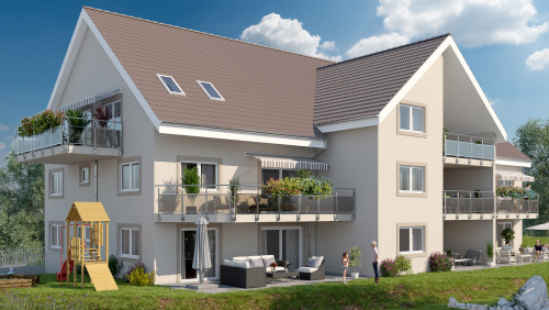 Neubau MFH, Märwil – Neben Schutzobjekten entsteht Neues