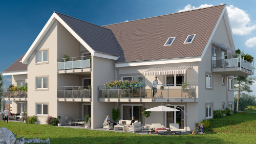 Neubau MFH, Märwil – Neben Schutzobjekten entsteht Neues