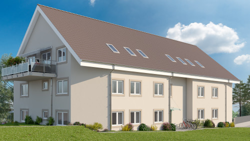 Neubau MFH, Märwil – Neben Schutzobjekten entsteht Neues